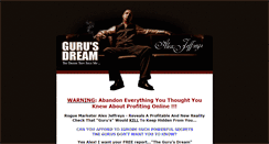 Desktop Screenshot of gurusdream.com