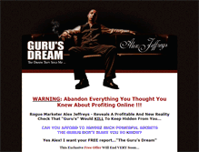 Tablet Screenshot of gurusdream.com